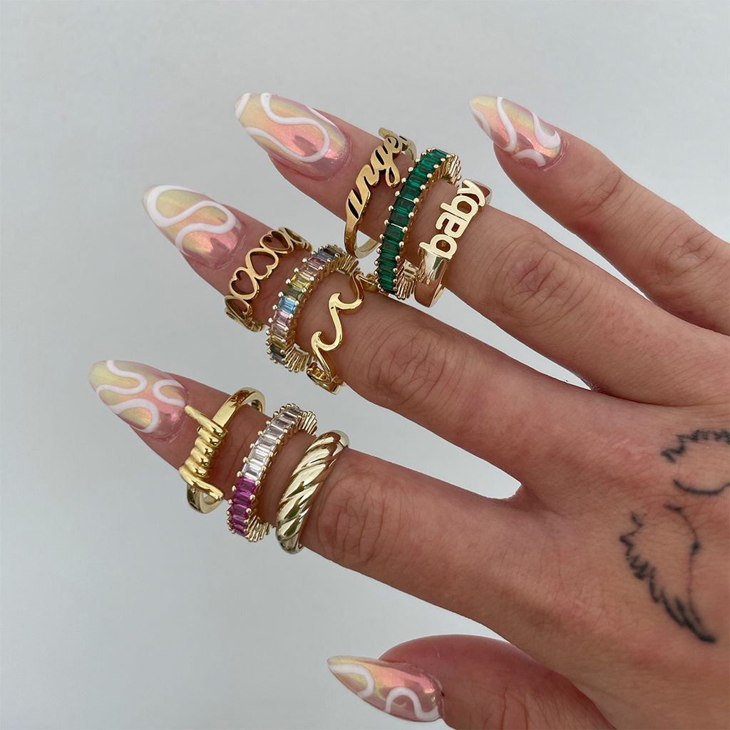 Waves Ring